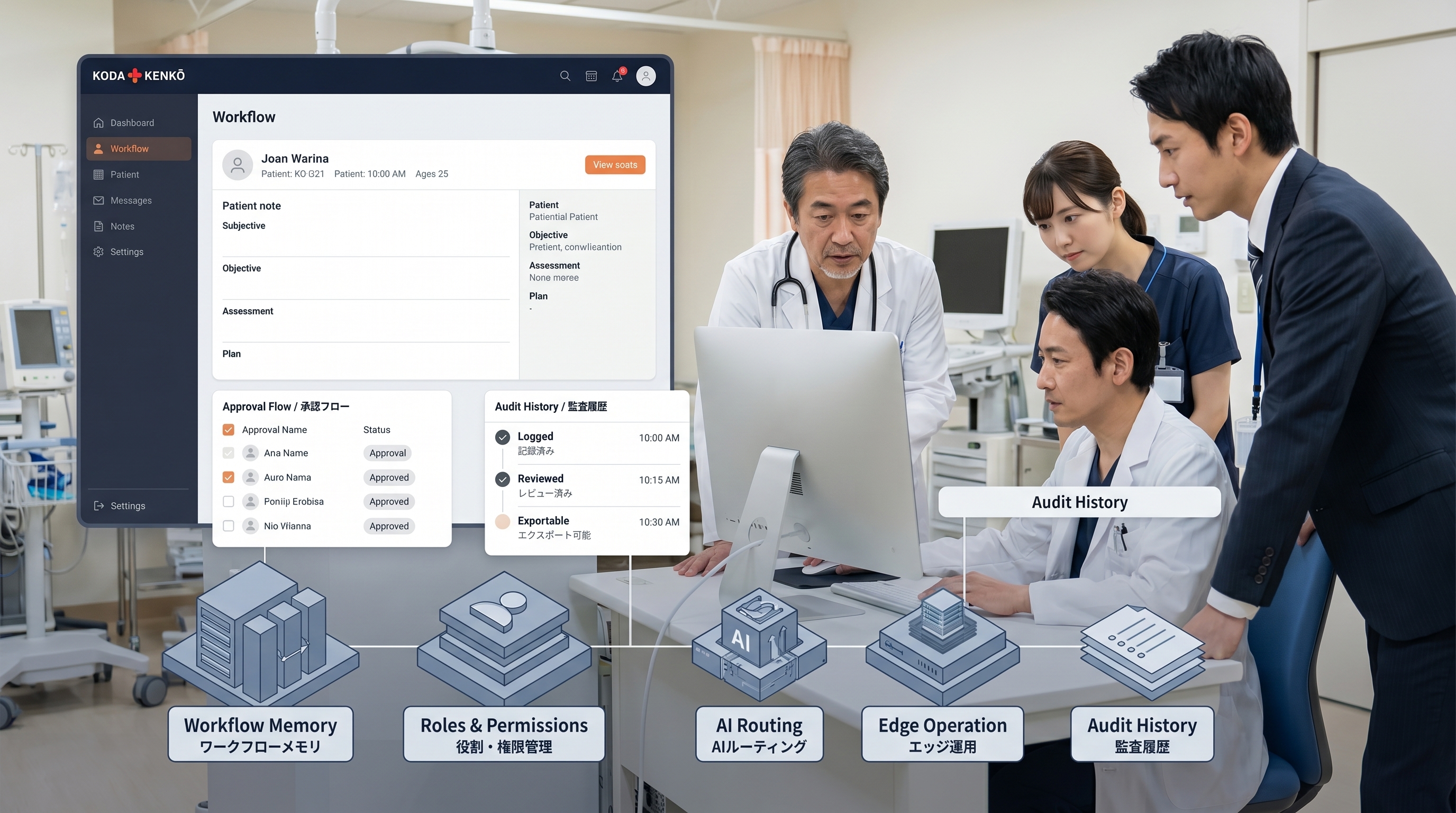 KoLo OS foundation underneath the KODA KENKŌ workflow